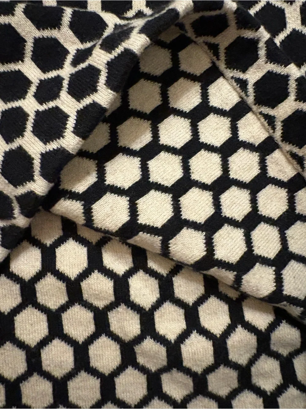 Banana Republic Honeycomb Cotton Cashmere Sweater Pencil Skirt